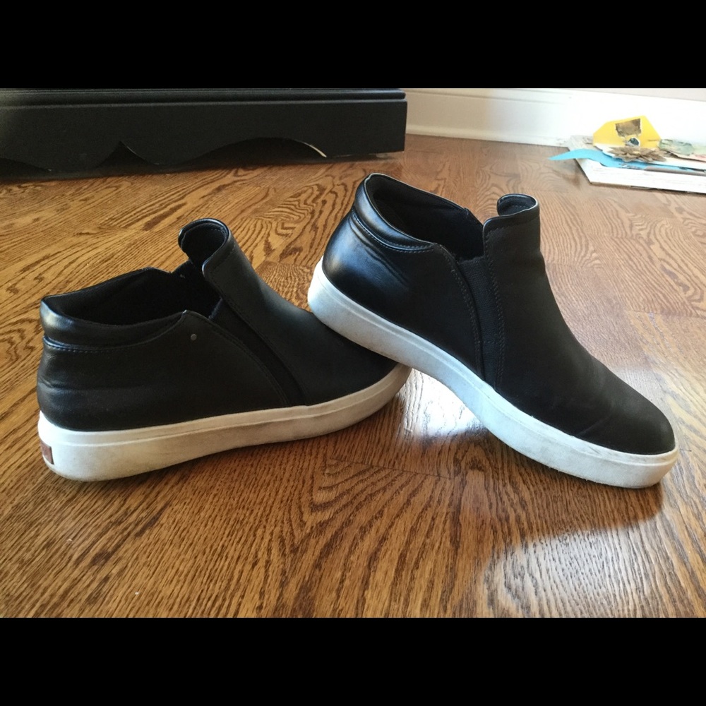 Dr. Scholls leather black shoes